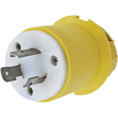 Hubbell Wiring Device-Kellems - 250V 20A NEMA L6-20P Marine Twist Lock Plug - Industrial Tool & Supply