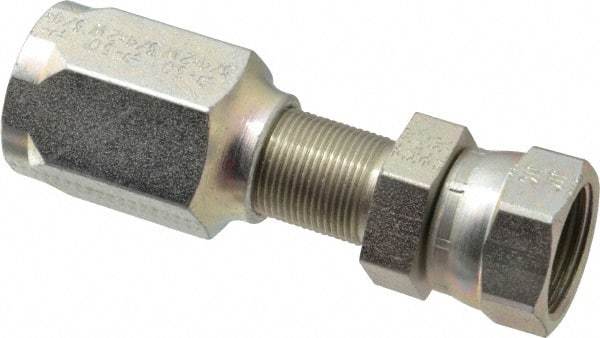 Parker - 1-1/16-12 Thread Hydraulic Hose Fitting - -12 Hose Size, 3/4" Hose Diam - Industrial Tool & Supply