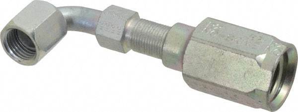 Parker - 9/16-18 Thread Hydraulic Hose Fitting - -6 Hose Size, 3/8" Hose Diam - Industrial Tool & Supply