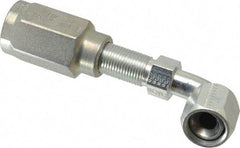 Parker - 3/4-16 Thread Hydraulic Hose Fitting - -8 Hose Size, 1/2" Hose Diam - Industrial Tool & Supply
