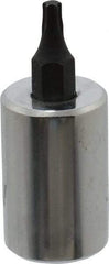 Proto - 3/8" Drive, T15 Torx Bit Socket - 1-23/32" OAL, 5/8" Bit Length - Industrial Tool & Supply