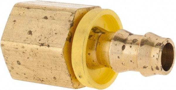 Parker - 3/8-18 Thread Hydraulic Hose Fitting - -6 Hose Size, 3/8" Hose Diam - Industrial Tool & Supply