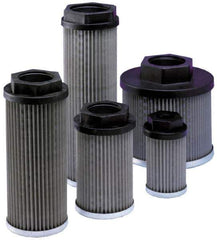 Parker - 2 Micron, 4" Outside Diam, 9.2" Long, Filter Element - 1.6" Inside Diam, Microglass, HK-003BN Hycon Part No. - Industrial Tool & Supply