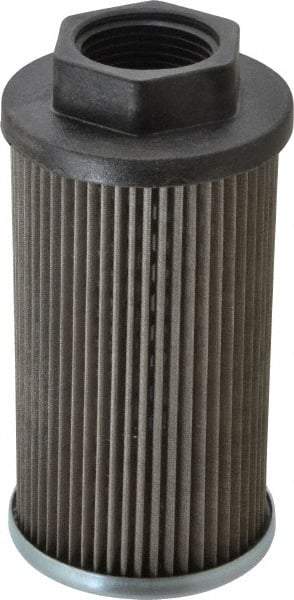 Parker - 50 LPM, 13 GPM, 2.67" Diam, Suction Strainer with Bypass - 1 Port NPT, 5.35" Long - Industrial Tool & Supply