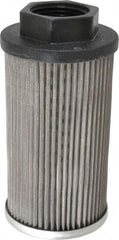 Parker - 50 LPM, 13 GPM, 2.52" Diam, Suction Strainer without Bypass - 1 Port NPT, 5-1/2" Long - Industrial Tool & Supply