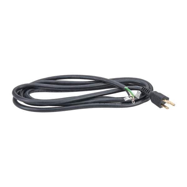 Gast - 3/4 HP Power Cord Assembly - 10 Ft. Long, 115-1 Voltage - Industrial Tool & Supply