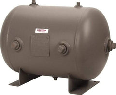 Made in USA - 19 Gallon, 200 Max psi Universal Horizontal Tank - 1-1/2" Inlet, 25" Tank Length x 16" Tank Diam - Industrial Tool & Supply