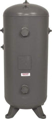 Made in USA - 30 Gallon, 200 Max psi Vertical Tank - 1-1/2" Inlet, 38" Tank Length x 16" Tank Diam - Industrial Tool & Supply