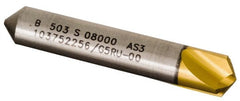 Kennametal - 20mm Body Diam, 118°, 51mm OAL, Solid Carbide Spotting Drill - Industrial Tool & Supply