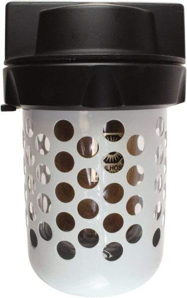 Coilhose Pneumatics - 1/4" Port Coalescing Filter - Polycarbonate Bowl, 0.1 Micron Rating, 5-5/8" High - Industrial Tool & Supply