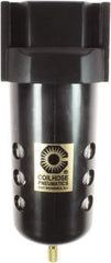 Coilhose Pneumatics - 3/4" Port Coalescing Filter - Polycarbonate Bowl, 0.3 Micron Rating, 7-1/2" High - Industrial Tool & Supply
