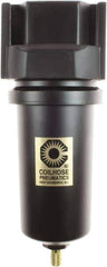Coilhose Pneumatics - 3/4" Port Coalescing Filter - Aluminum Bowl, 0.3 Micron Rating, 7-1/2" High - Industrial Tool & Supply