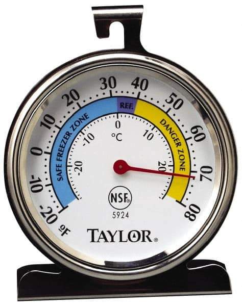 Taylor - Cooking & Refrigeration Thermometers Type: Refrigeration Thermometer Maximum Temperature (F): 60 - Industrial Tool & Supply