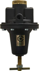 Coilhose Pneumatics - 3/4 NPT Port, 160 CFM, Cast Aluminum Heavy-Duty T-Handle Regulator - 0 to 200 psi Range, 250 Max psi Supply Pressure, 1/4" Gauge Port Thread, 5" Wide x 8-1/2" High - Industrial Tool & Supply