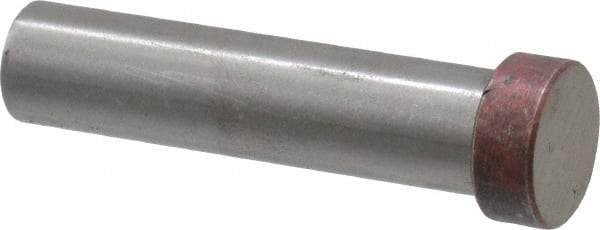 Dayton Lamina - 1/2" Head Diam, 3/8" Shank Diam, Basic Head, A2 Grade Tool Steel, Solid Mold Die Blank & Punch - 3/16" Head Height, 1-3/4" OAL, Blank Punch, Regular (KPB) Series - Industrial Tool & Supply