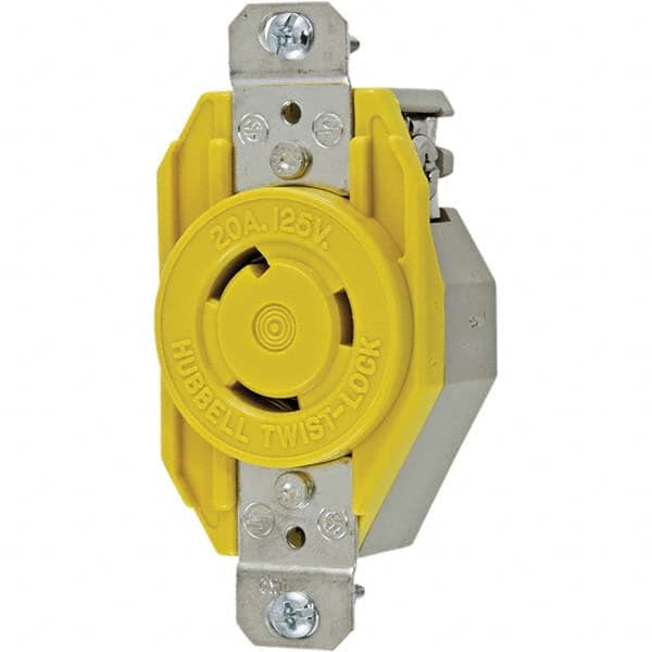 Hubbell Wiring Device-Kellems - Twist Lock Receptacles Receptacle/Part Type: Receptacle Gender: Female - Industrial Tool & Supply