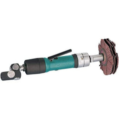 Dynabrade - 0.4 hp, 3,200 RPM Finishing Sander - 22 CFM Air Consumption, 6.21 bar Air Pressure, 1/4 NPT Inlet - Industrial Tool & Supply