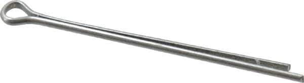 Value Collection - 1/16" Diam x 1-1/2" Long Extended Prong Cotter Pin - Grade 2, Zinc-Plated, Steel - Industrial Tool & Supply