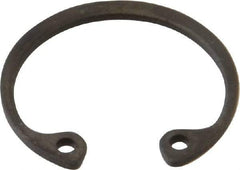 Value Collection - 13/16" Nominal, 0.042" Thick, Phosphate Finish, Spring Steel Snap Internal Retaining Ring - 0.046" Groove Width, 0.025" Groove Depth, 0.862" Groove Diam - Industrial Tool & Supply