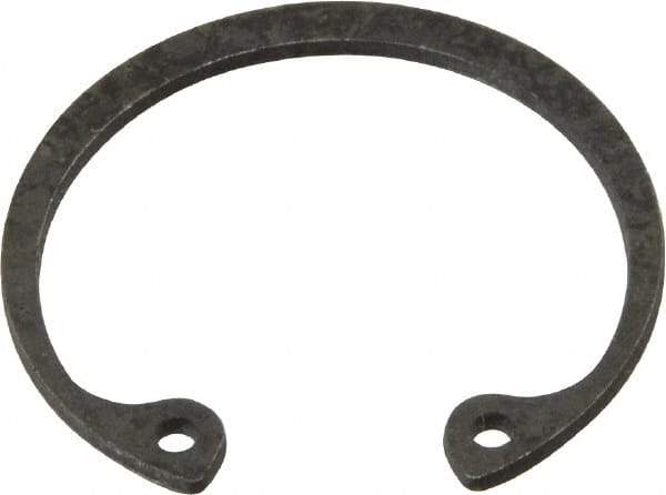 Value Collection - 15/16" Nominal, 0.042" Thick, Phosphate Finish, Spring Steel Snap Internal Retaining Ring - 0.046" Groove Width, 0.031" Groove Depth, 1" Groove Diam - Industrial Tool & Supply