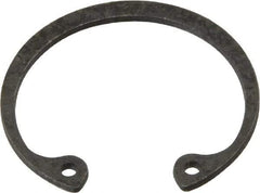 Value Collection - 15/16" Nominal, 0.042" Thick, Phosphate Finish, Spring Steel Snap Internal Retaining Ring - 0.046" Groove Width, 0.031" Groove Depth, 1" Groove Diam - Industrial Tool & Supply