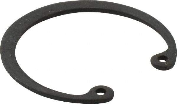 Value Collection - 1" Nominal, 0.042" Thick, Phosphate Finish, Spring Steel Snap Internal Retaining Ring - 0.046" Groove Width, 0.033" Groove Depth, 1.066" Groove Diam - Industrial Tool & Supply