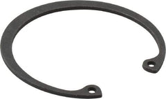 Value Collection - 1-7/16" Nominal, 0.05" Thick, Phosphate Finish, Spring Steel Snap Internal Retaining Ring - 0.056" Groove Width, 0.045" Groove Depth, 1.528" Groove Diam - Industrial Tool & Supply