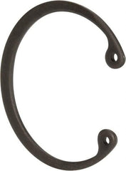 Value Collection - 1-5/8" Nominal, 0.062" Thick, Phosphate Finish, Spring Steel Snap Internal Retaining Ring - 0.068" Groove Width, 0.05" Groove Depth, 1.725" Groove Diam - Industrial Tool & Supply