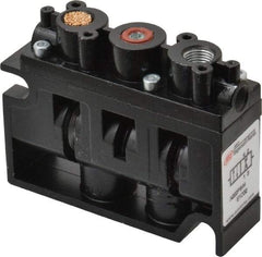 ARO/Ingersoll-Rand - 1/4", 2-Position Alpha Stacking Solenoid Valve - 1.9 CV Rate, 2-7/16" High x 3-1/4" Long - Industrial Tool & Supply
