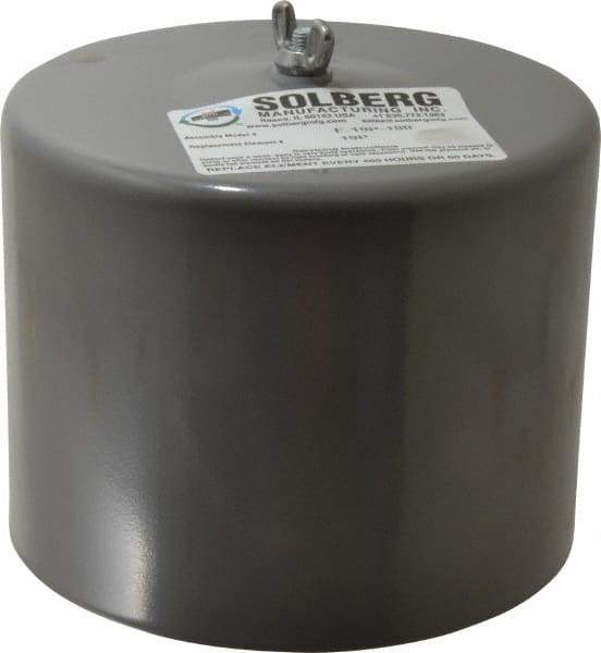 Made in USA - 1" Port, 6" High x 6" Wide, FRL Filter - 35 SCFM, 220°F Max - Industrial Tool & Supply