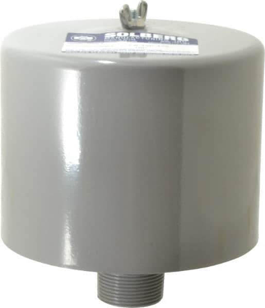 Made in USA - 1-1/4" Port, 6" High x 6" Wide, FRL Filter - 60 SCFM, 220°F Max - Industrial Tool & Supply