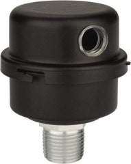 Made in USA - 1/2" Port, 2" High x 2" Wide, FRL Filter - 8 SCFM, 220°F Max - Industrial Tool & Supply