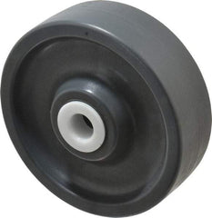 Albion - 6 Inch Diameter x 2 Inch Wide, Polyurethane Caster Wheel - 1,400 Lb. Capacity, 2-3/16 Inch Hub Length, 3/4 Inch Axle Diameter, Delrin Bearing - Industrial Tool & Supply