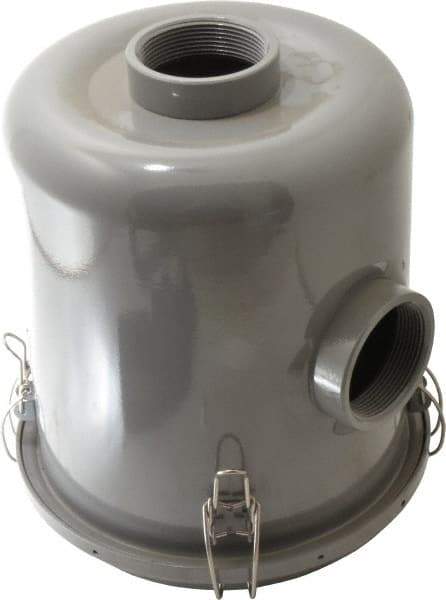 Made in USA - 2" Port, 10" High x 8" Wide, Compact FRL Filter - 150 SCFM - Industrial Tool & Supply