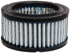 Made in USA - Replacement Filter Element - 2-5/16" High x 4-3/8" Wide, For Use with Air Intake Filters - Industrial Tool & Supply