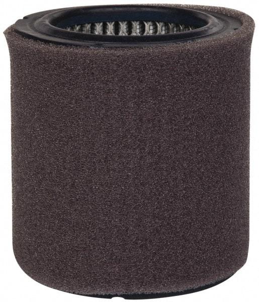 Made in USA - Replacement Filter Element - 4-3/4" High x 4-3/8" Wide, For Use with Air Intake Filters - Industrial Tool & Supply