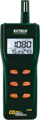 Extech - -14 to 140°F, 0 to 9.99% Humidity Range, Air Quality Monitor - Industrial Tool & Supply