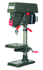 13" HD Bench Model Drill Press; Step Pulley; 16 Speed; 1/3HP 120V Motor; 123lbs. - Industrial Tool & Supply