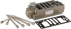 SMC PNEUMATICS - 5.7 CV Flow Rate Pilot Operated Solenoid Valve - 3/4" Inlet, Interface Speed Control Manifold Option - Industrial Tool & Supply