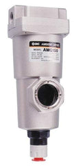 SMC PNEUMATICS - 2" NPT Pipe, 424 CFM Refrigerated Air Dryer - 75 kw, 16-3/4" Long, Open Auto Drain - Industrial Tool & Supply