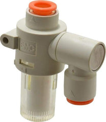 SMC PNEUMATICS - 3/8" Vacuum Suction Filter - 2.7 SCFM - Industrial Tool & Supply
