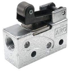 ARO/Ingersoll-Rand - Mechanically Operated Valves Valve Type: 3-Way CV Rating: 0.195 - Industrial Tool & Supply