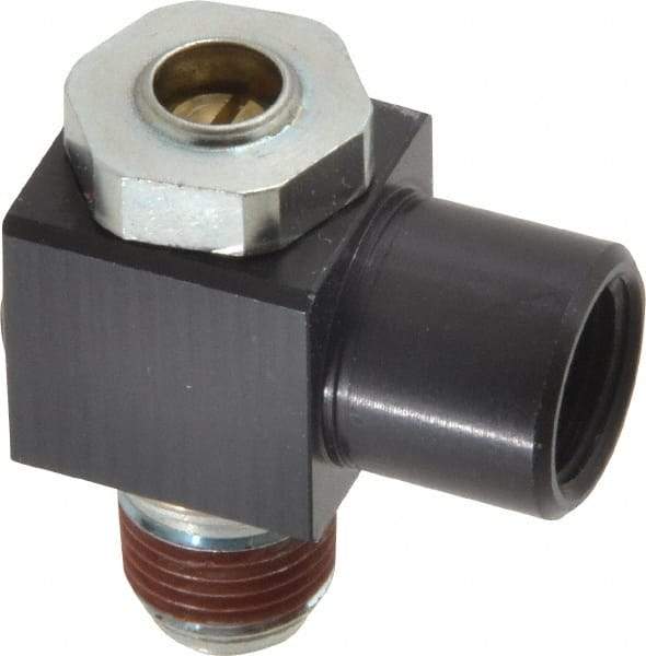 ARO/Ingersoll-Rand - 1/8" NPT Right Angle Flow Control Valve - Industrial Tool & Supply
