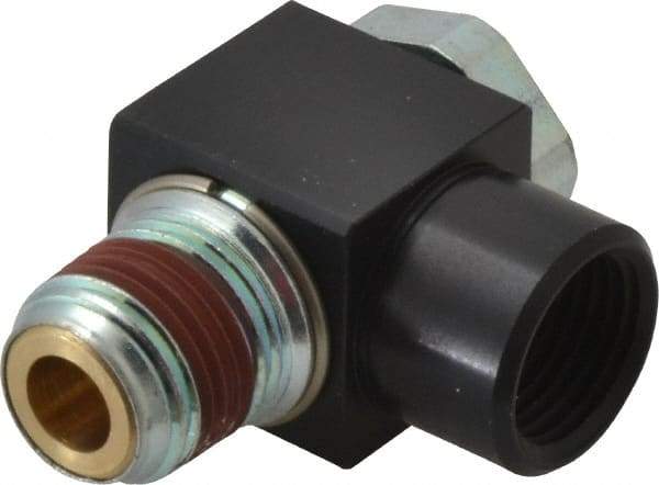 ARO/Ingersoll-Rand - 1/2" NPT Right Angle Flow Control Valve - Industrial Tool & Supply