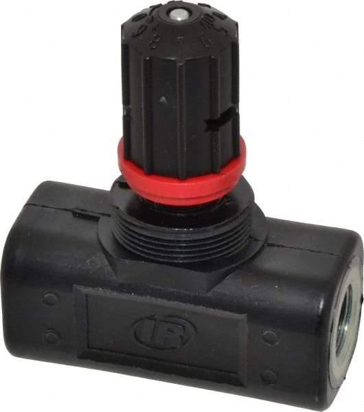 ARO/Ingersoll-Rand - 3/8" NPT Inline Flow Control Valve - 0 to 200 psi - Industrial Tool & Supply