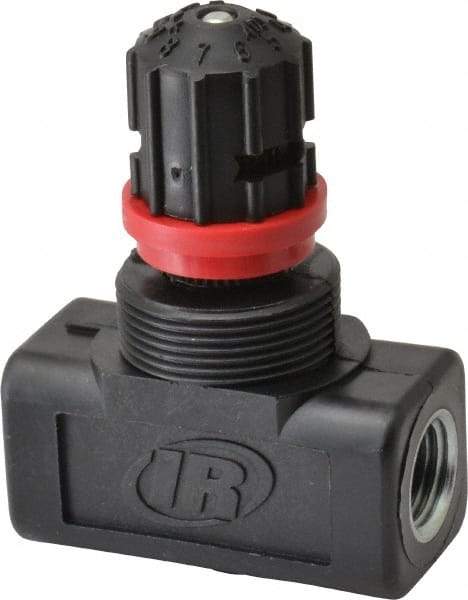 ARO/Ingersoll-Rand - 1/4" NPT Inline Needle Valve Valve - 0 to 200 psi - Industrial Tool & Supply