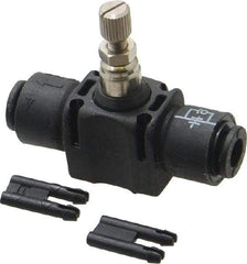Legris - 5/32" Tube OD Inline Flow Control Valve - Industrial Tool & Supply