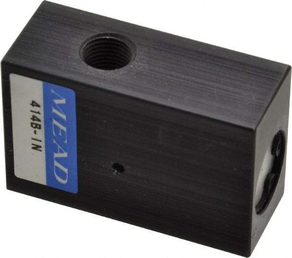 Mead - 1/8" NPTF Pneumatic Impulse Relay - Industrial Tool & Supply