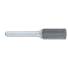 ‎SA-14 -3/16 × 5/8 LOC × 1/4 Shank × 2 OAL Cylindrical Carbide Medium Tough Cut Burr - Industrial Tool & Supply