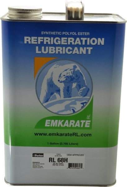 Parker - 1 Gallon Container Polyolester Refrigeration Oil - 68 ISO - Industrial Tool & Supply